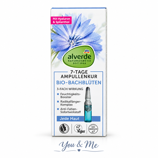أمبولات alverde 7-Tage Bio-Bachblüten 7مل - You & Me