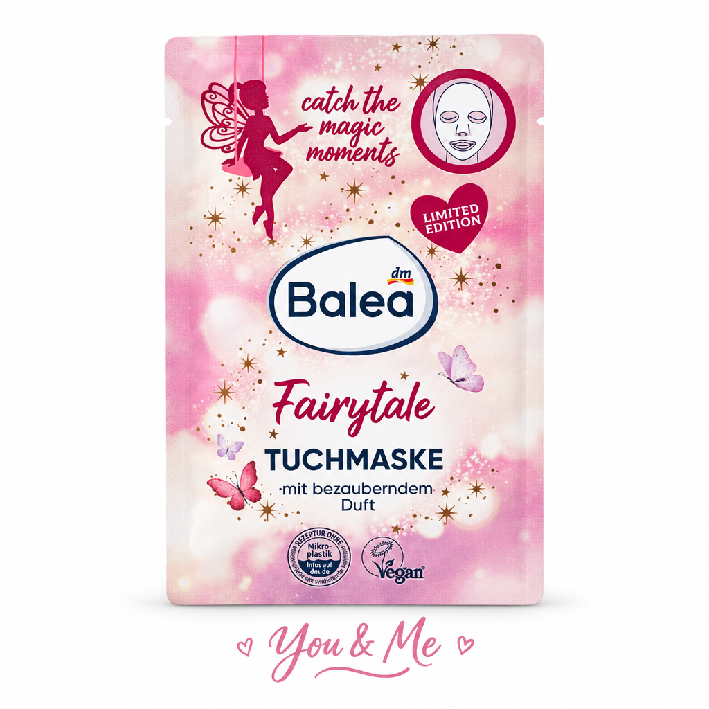 قناع قماش Balea Fairytale Limited Edition - You & Me