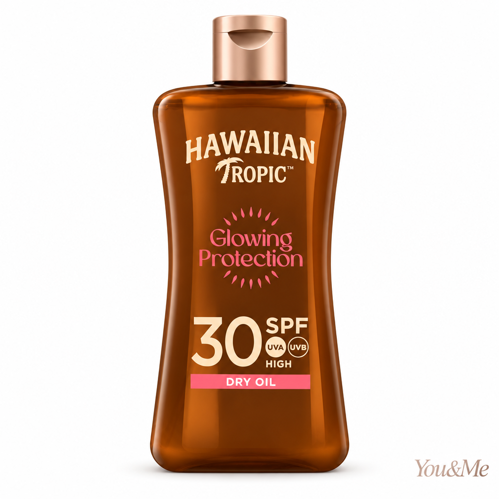 زيت تسمير Hawaiian Tropic Glowing Protection SPF 30 - You & Me