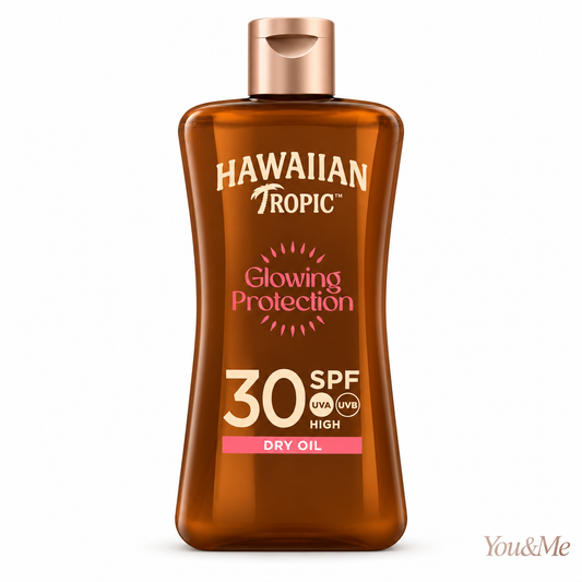 زيت تسمير Hawaiian Tropic Glowing Protection SPF 30 - You & Me