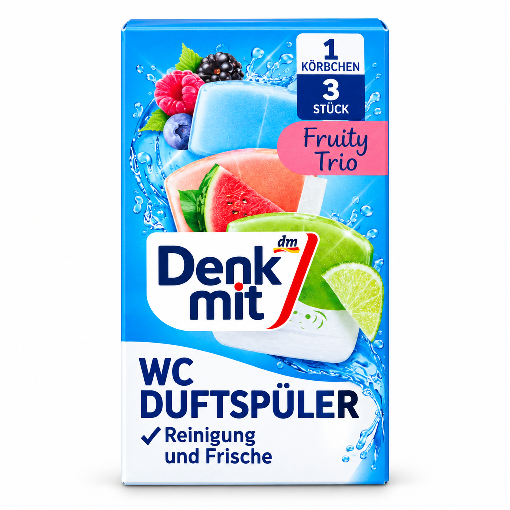 Denkmit WC Duftspüler Fruity Trio 3 St