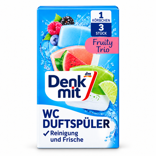 Denkmit WC Duftspüler Fruity Trio 3 St