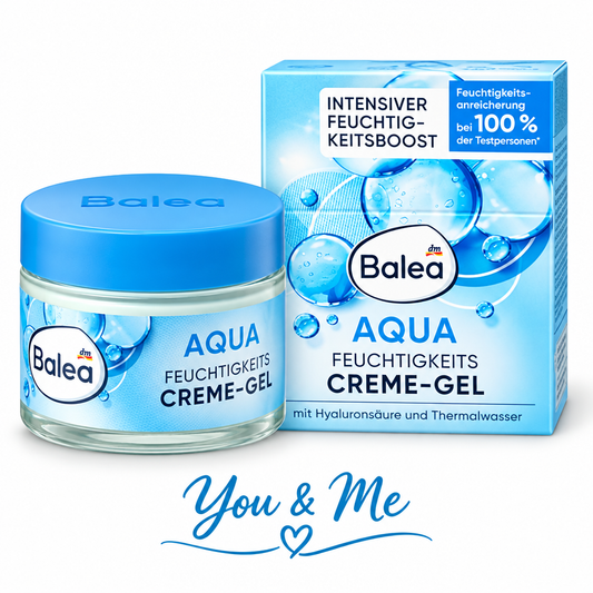 جل كريم Balea Aqua المرطّب بالهيالورون - You & Me