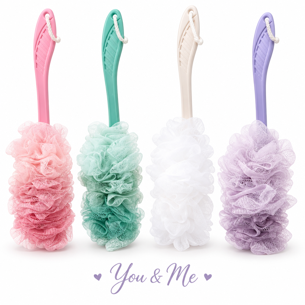 فرشاة استحمام Ebelin للتقشير والتدليك - You & Me