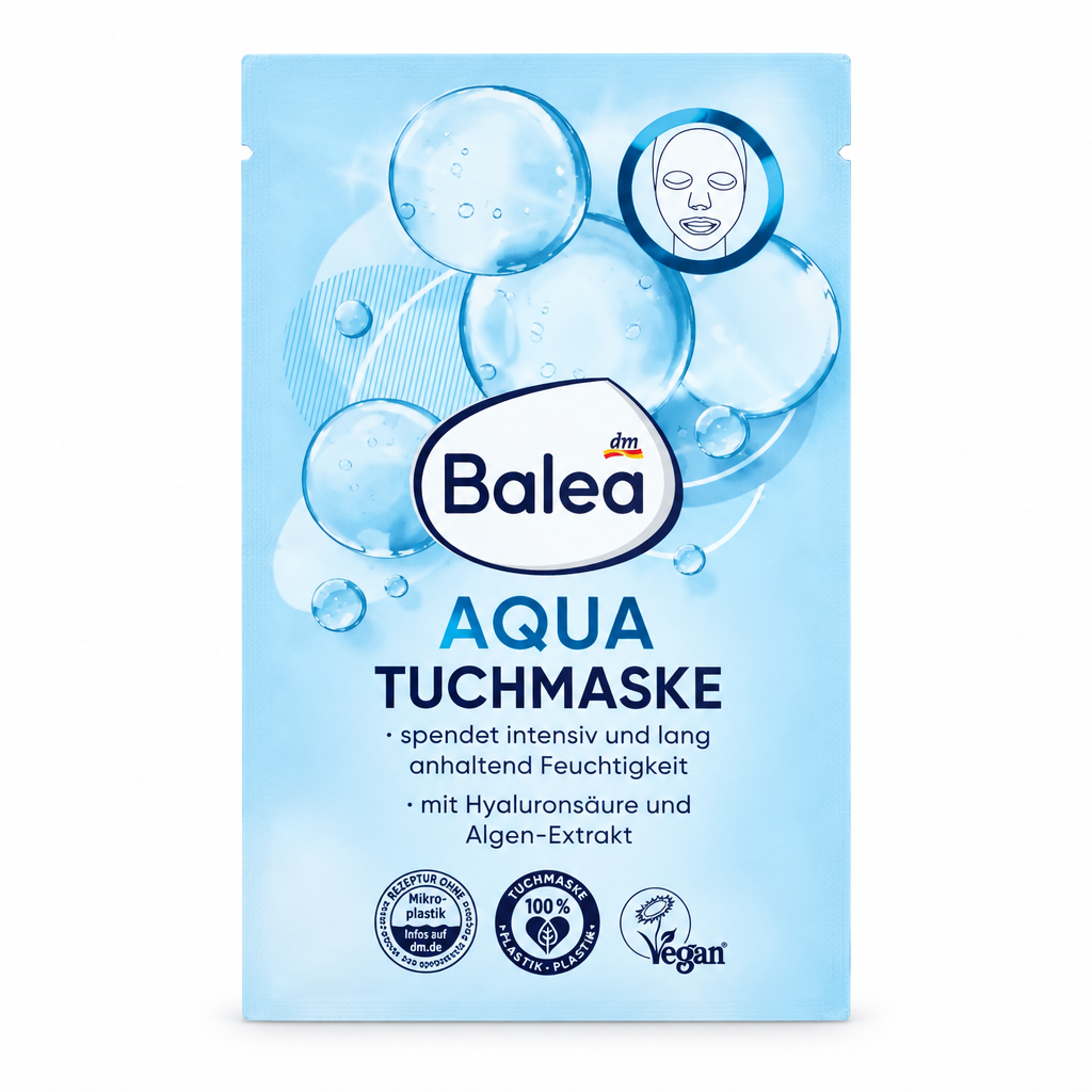 قناع Balea Aqua الورقي المرطب