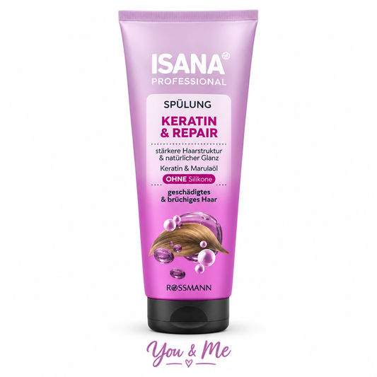 بلسم ISANA Professional Keratin & Repair 200مل - You & Me