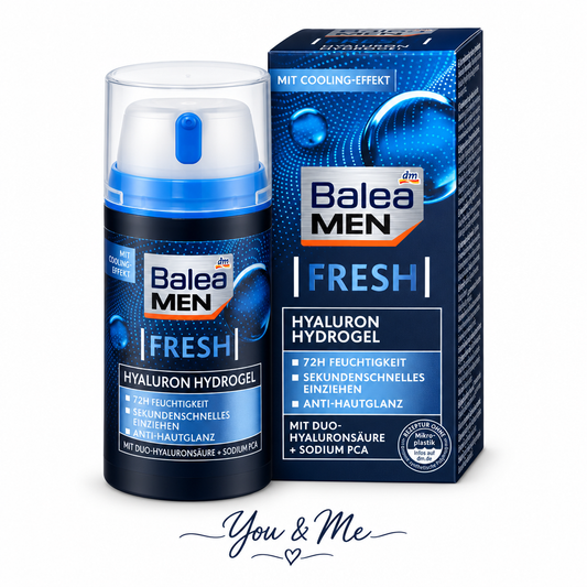 جل Balea MEN Fresh Hyaluron Hydrogel 75مل - You & Me