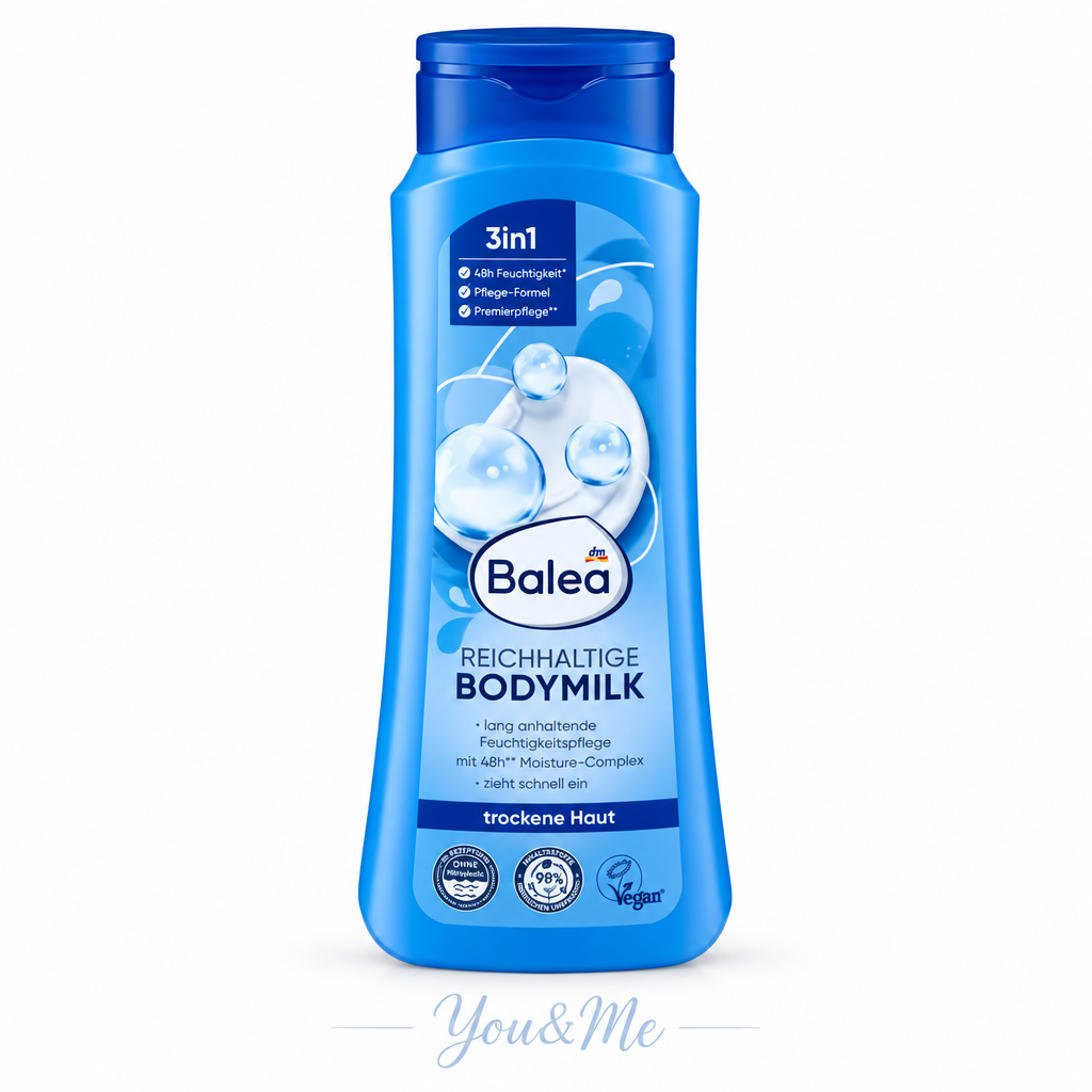 Balea Reichhaltige Bodymilk 3in1 - You & Me