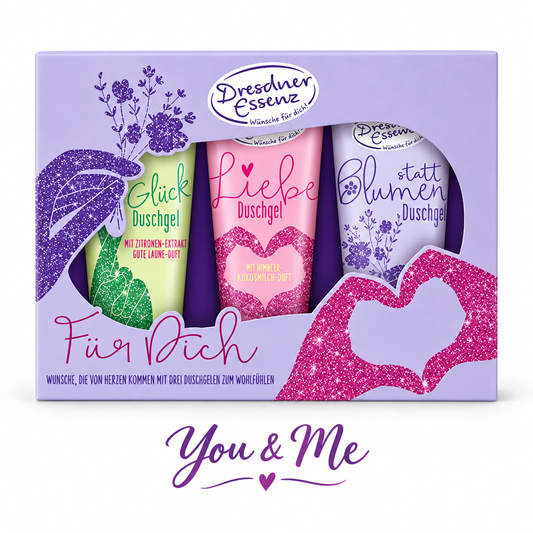طقم هدية Dresdner Essenz لك 3×75مل - You & Me