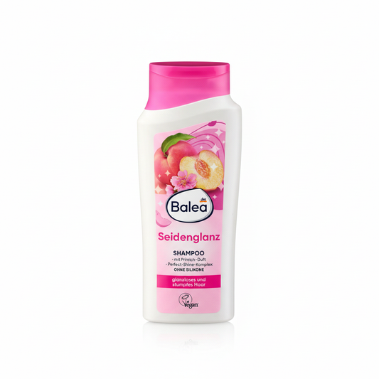 Balea Seidenglanz Shampoo 300ml - شامبو اللمعان برائحة الخوخ
