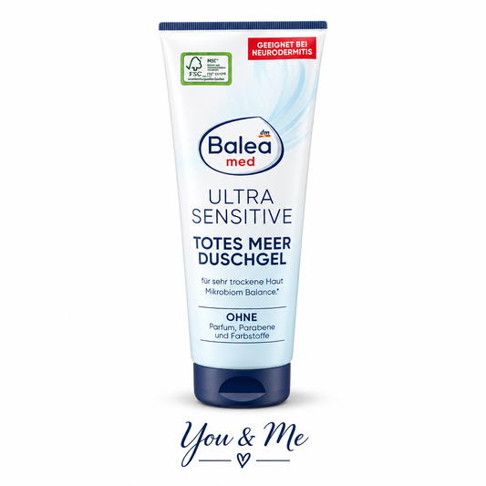 جل استحمام Balea med Ultra Sensitive بمعادن البحر الميت 250مل - You & Me