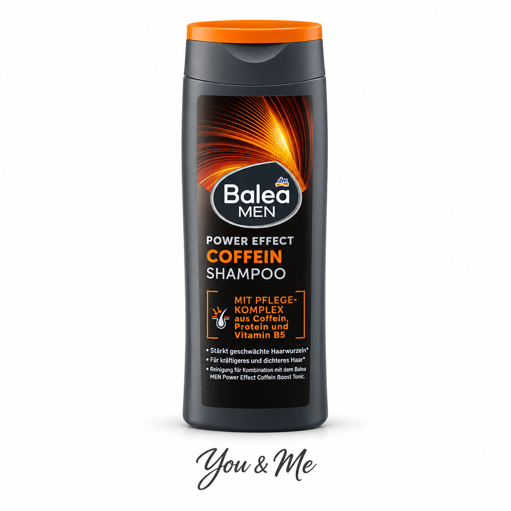شامبو Balea MEN Power Effect بالكافيين 250مل - You & Me