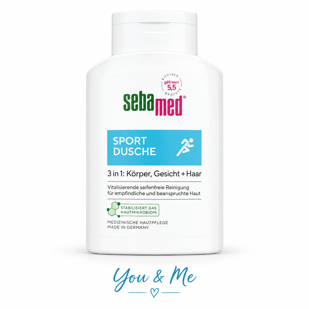 جل استحمام Sebamed Sport 3 في 1 200مل - You & Me