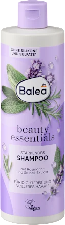 شامبو Balea Beauty Essentials بالروزماري والميرمية 400 مل