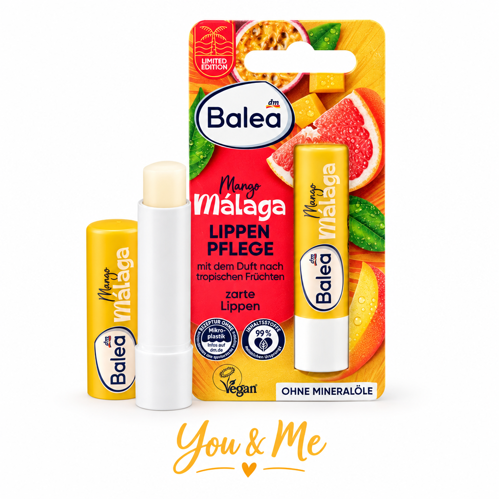 مرطّب شفاه Balea Mango Málaga 4.8غ - You & Me